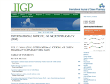 Tablet Screenshot of greenpharmacy.info